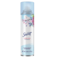 Secret Aerosol Antiperspirant And Deodorant, Powder Fresh - 6 Ounce