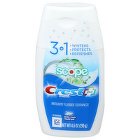 Crest Complete Plus Minty Fresh Liquid Gel Anticavity Fluoride Toothpaste - 4.6 Ounce