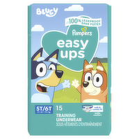Pampers Easy Ups Potty Training Pants Size 7 5T6T - 16 Count