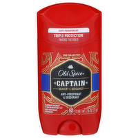 Old Spice Bravery & Bergamot Captain Anti-perspirant & Deodorant - 2.6 Ounce