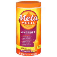 Meta Mucil Orange Psyllium Fiber Supplement - 0.422 Ounce - 72 Count