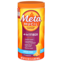 Meta Mucil Orange 4-In-1 Fiber - 0.204 Ounce - 114 Count