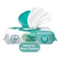 Pampers Aqua Pure Wipes - 56 Count