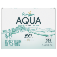 Pampers Pure Aqua Wipes - 336 Count
