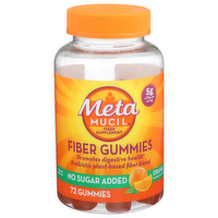 Meta Mucil Orange Fiber Gummies - 72 Count