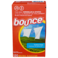 Bounce Outdoor Fresh Dryer Sheets - 120 Count