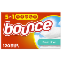 Bounce Fresh Linen Dryer Sheets - 120 Count