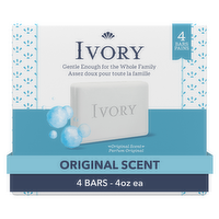 Ivory Original Scent Gentle Bar Soap - 15.9 Ounce