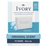 Ivory Original Scent Gentle Bar Soap - 4 Ounce