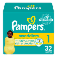 Pampers Swaddlers Jumbo Pack - 32 Count