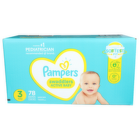Pampers Super Pack Swaddlers Active Baby 3 - 39 Count - 2 Count