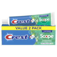 Crest Minty Fresh Whitening Plus Scope Toothpaste - 10.8 Ounce