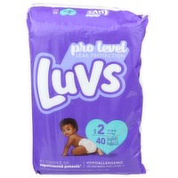 Luvs Pro Level Leak Protection Diapers - 40 Count