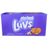 Luvs Pro Level Leak Protection Diapers - 104 Count