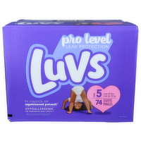 Luvs Pro Level Leak Protection Diapers - 74 Count