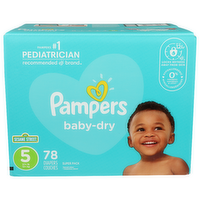 Pampers Baby-Dry Diapers - 78 Count