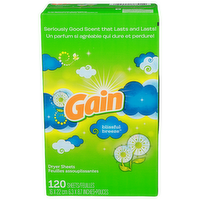Gain Blissful Breeze Dryer Sheets - 120 Count