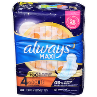 Always Jumbo Pack Maxi - 33 Count