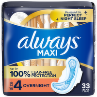 Always Jumbo Pack Maxi - 33 Count