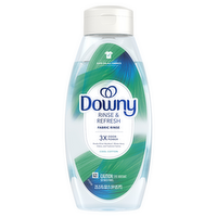 Downy Rinse & Refresh Laundry Odor Remover And Fabric Softener, Cool Cotton, Safe On All Fabrics, He Compatible - 25.5 Ounce