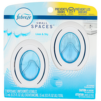 Febreze Linen & Sky Air Freshener - 0.25 Fluid Ounce - 2 Count
