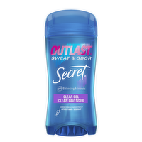 Secret Clean Lavender Out Last Antiperspirant Deodorant - 2.6 Ounce