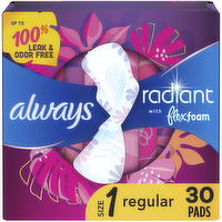Always Radiant With Flexfoam - 30 Count