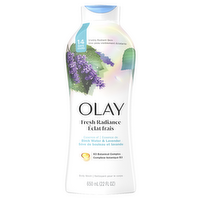 Olay Fresh Outlast Body Wash, Birch Water & Lavender - 22 Ounce