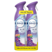 Febreze Air Freshener Spray, Odor-Fighting Room Gain Moonlight Breeze Scent - 17.6 Ounce
