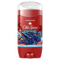 Old Spice Aluminum Free Deodorant For Men, 24/7 Freshness, Long Lasting Odor Protection, Legendary Fragrance, Krakengard, Deep Ocean Scent - 3 Ounce