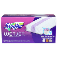 Swiffer Wetjet Multi Surface Mopping Pads - 15 Count