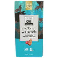 Endangered Species Chocolate 72% Dark Chocolate + Cranberries, Almonds With Cranberries And - 3 Ounce - 1 Count