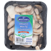 Monterey Mushrooms Sliced Organic White - 8 Ounce