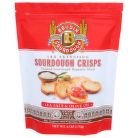 Boudin Sea Salt & Olive Oil Sourdough Crisps - 6 Ounce