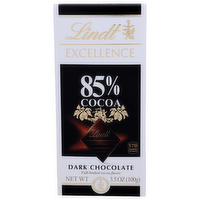 Lindt Excellence 85% Cocoa Dark Chocolate - 3.5 Ounce