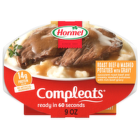 Hormel Compleats Roast Beef & Gravy With Mashed Potatoes - 9 Ounce