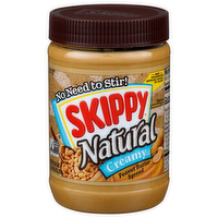 Skippy Natural Creamy Peanut Butter Spread - 26.5 Ounce