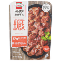 Hormel Square Table Slow Simmered Beef Tips And Gravy - 15 Ounce