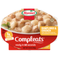 Hormel Compleats Dumplings & Chicken - 7.5 Ounce