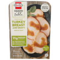 Hormel Square Table Sliced Roasted Turkey Breast & Gravy - 15 Ounce
