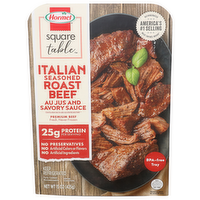 Hormel Square Table Au Jus And Savory Sauce Italian Seasoned Roast Beef - 15 Ounce