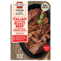 Hormel Square Table Italian Style Beef Roast Au Jus - 15 Ounce