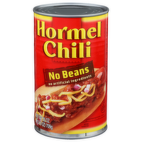 Hormel Chili No Beans - 25 Ounce