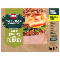 Hormel Natural Choice Oven Roasted Deli Turkey Double Pack - 14 Ounce