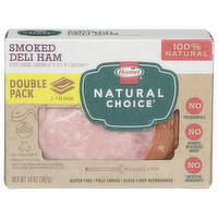 Hormel Natural Choice Sliced Smoked Deli Ham - 7 Ounce - 2 Count