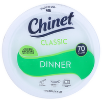 Chinet Classic Dinner - 70 Count