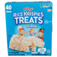 Kellogg's Rice Krispies Treats Original Crispy Marshmallow Squares - 0.78 Ounce - 40 Count