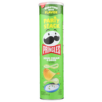 Pringles Sour Cream & Onion Flavored Potato Crisps Party Stack - 7.1 Ounce