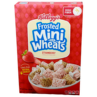 Kellogg's Frosted Mini Wheals Strawberry Frosted Mini Wheals Whole Grain Cereal - 14.3 Ounce