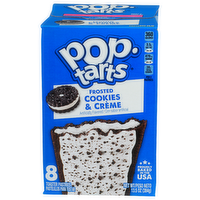 Pop-Tarts Toaster Pastries, Frosted Cookies and Creme - 13.5 Ounce